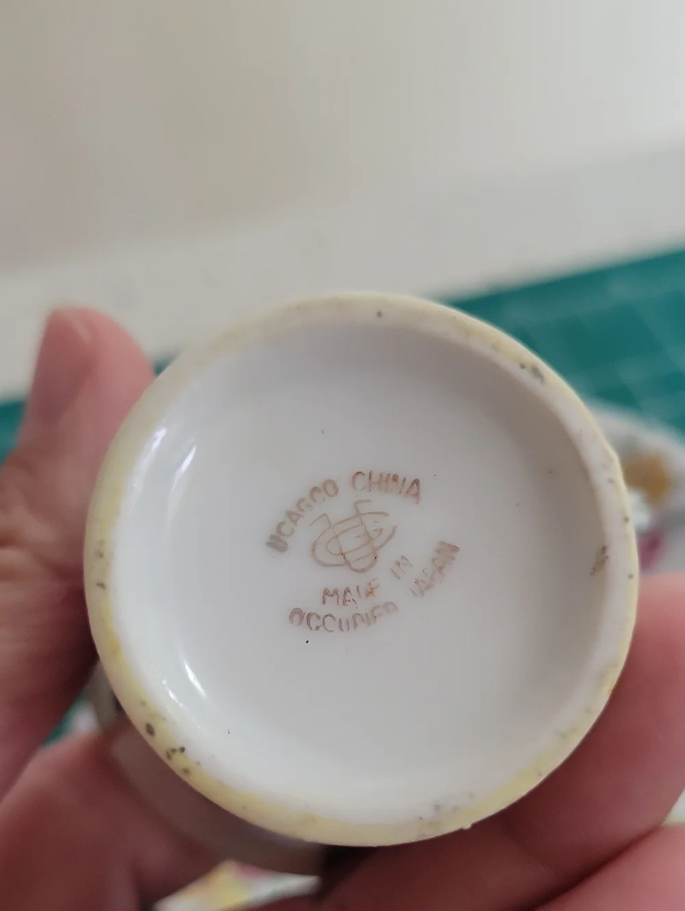 Ucagco porcelain demitasse